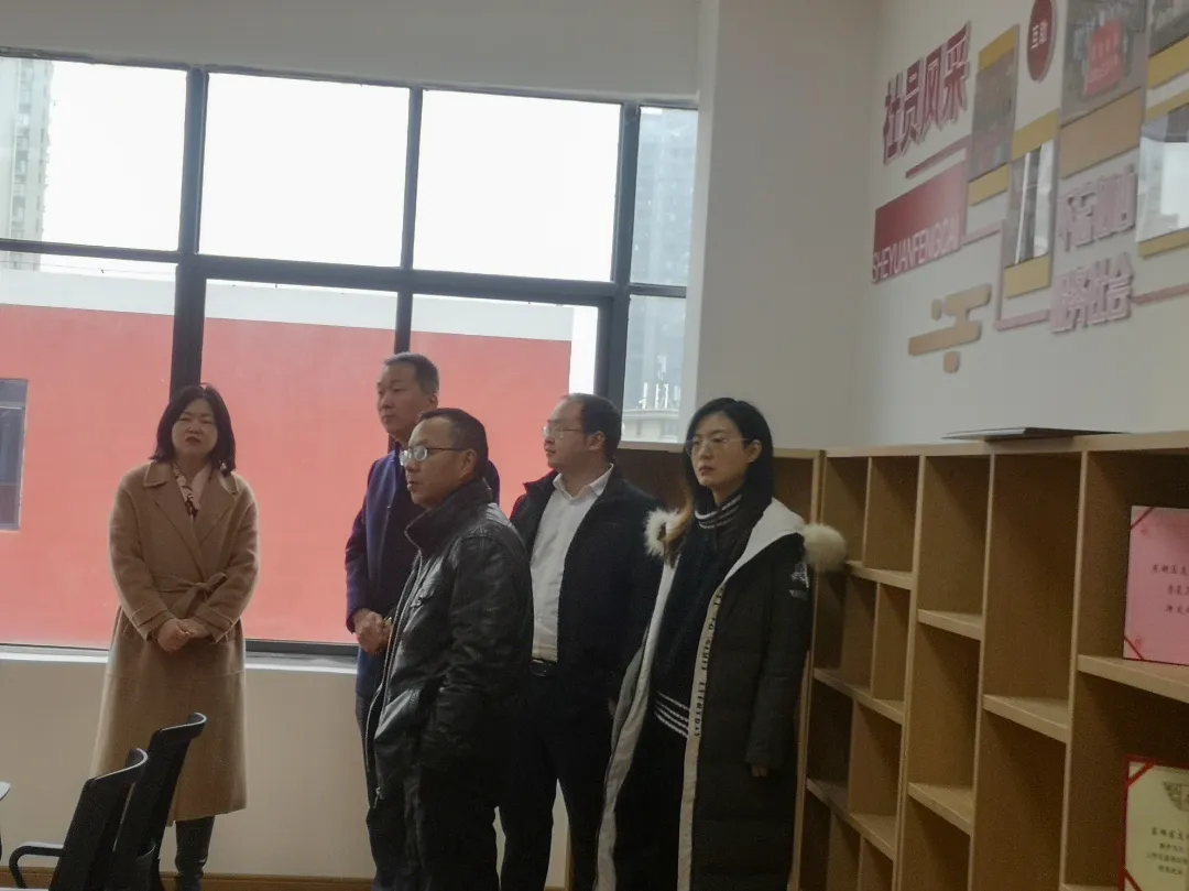 东湖区政府副区长、九三学社东湖区支社主委饶雪宇一行莅临九三学社东湖区支社走访考察-江西英豪傅睿教育集团